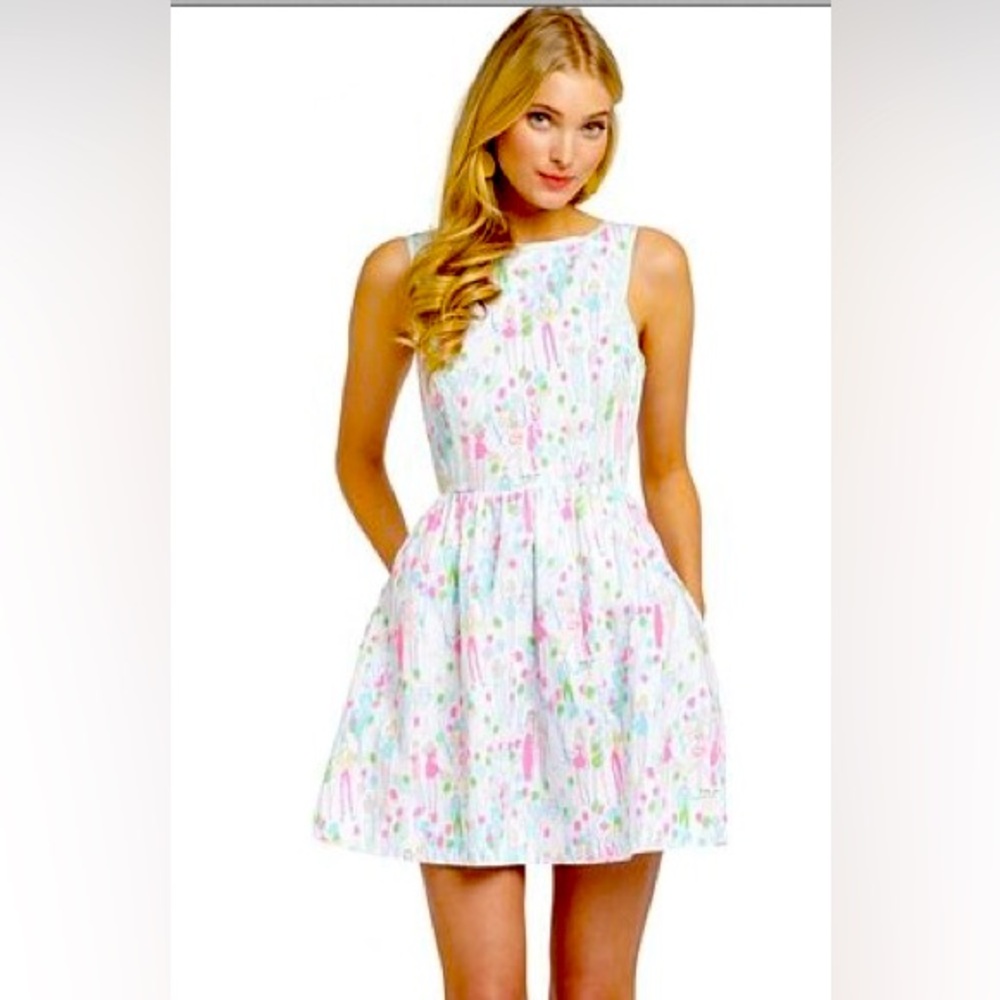 Lilly Pulitzer Sandrine Pop Dress 0 Balloons